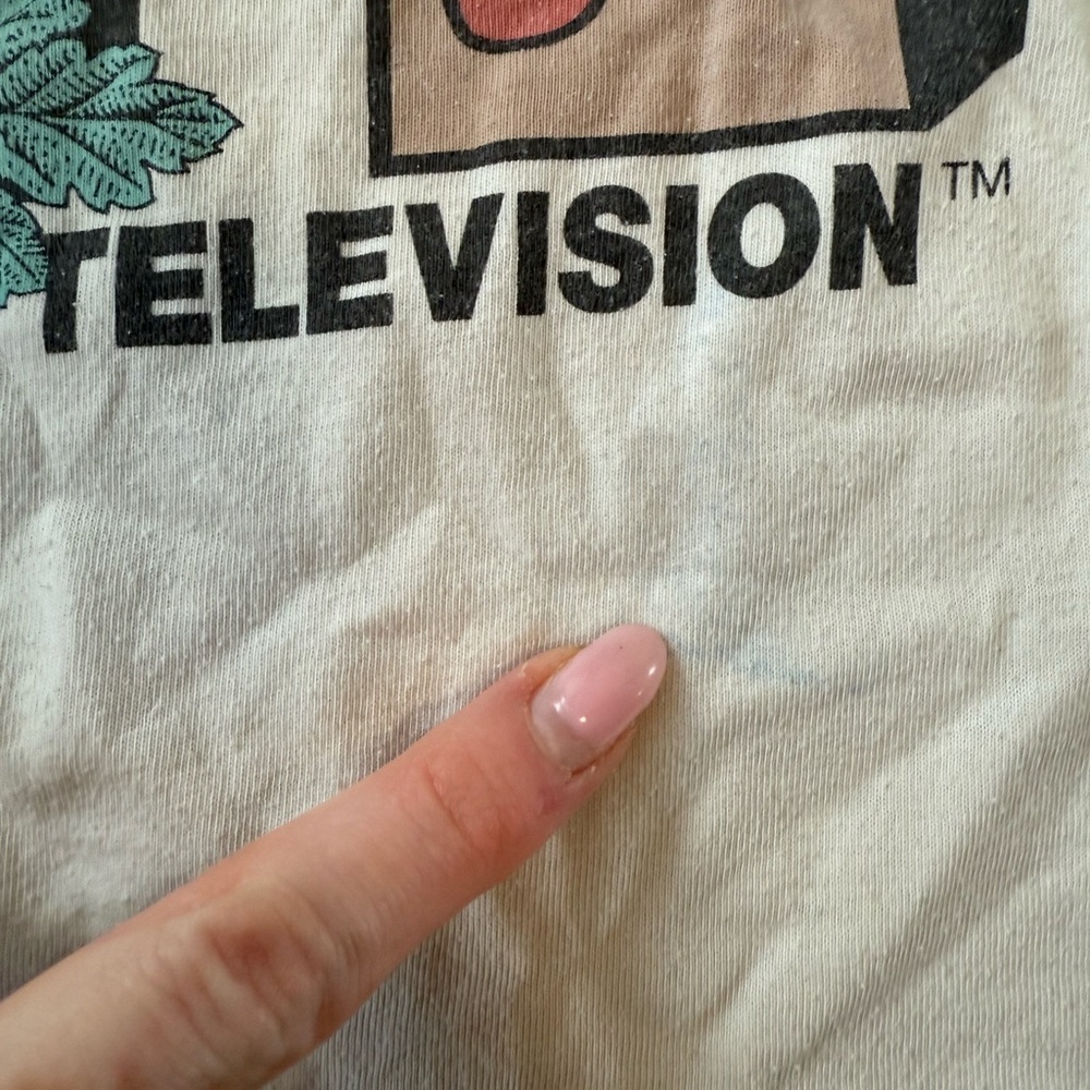 MTV music television 90s Y2K tee shirt women's XS - Picture 6 of 7